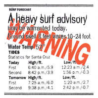 Warning, Heavy Surf Advisory Mp3