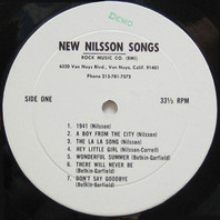 New Nilsson Songs (Vinyl) Mp3