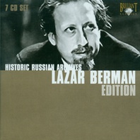 Historical Russian Archives: Lazar Berman Edition CD1 Mp3