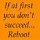 If at First you Don't Succeed, Reboot Mp3